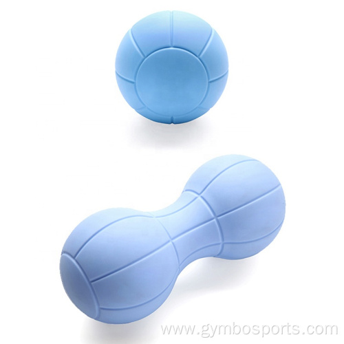 Yoga Silicone Vibrating Peanut Massage Ball